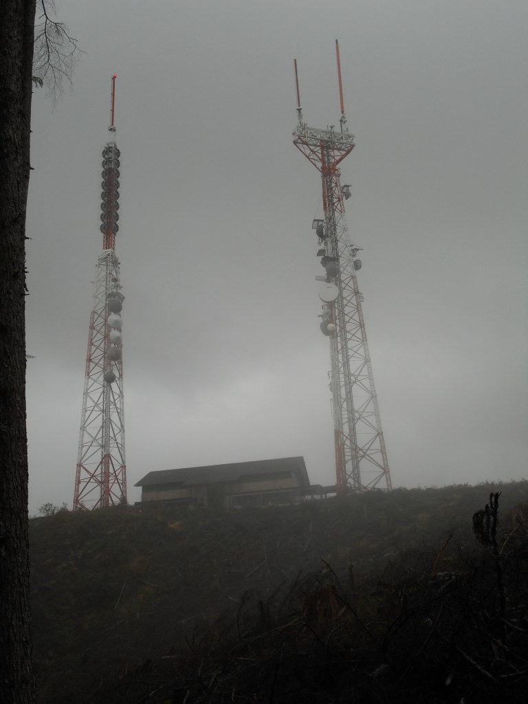 There are a lot of towers on these mountains